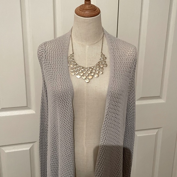 Witchery Silver grey knit cardigan. AU Size S - Picture 9 of 12